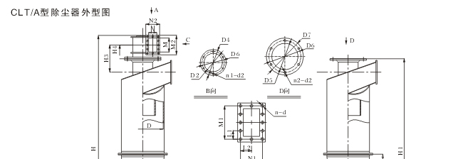CLT/A型旋風除塵器